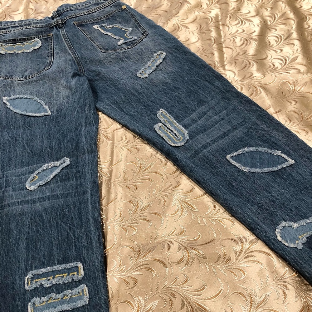 SOLD - Métiers d’Art Collection runway Jeans